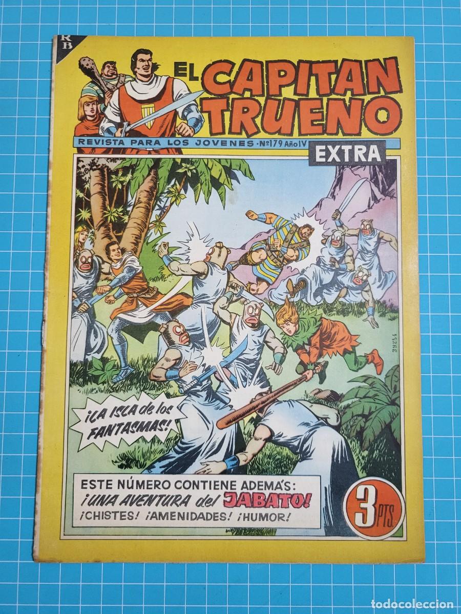 Tebeos: El capit&aacute;n trueno extra, N.&ordm; 179. Bruguera, 3 bolsa 1.