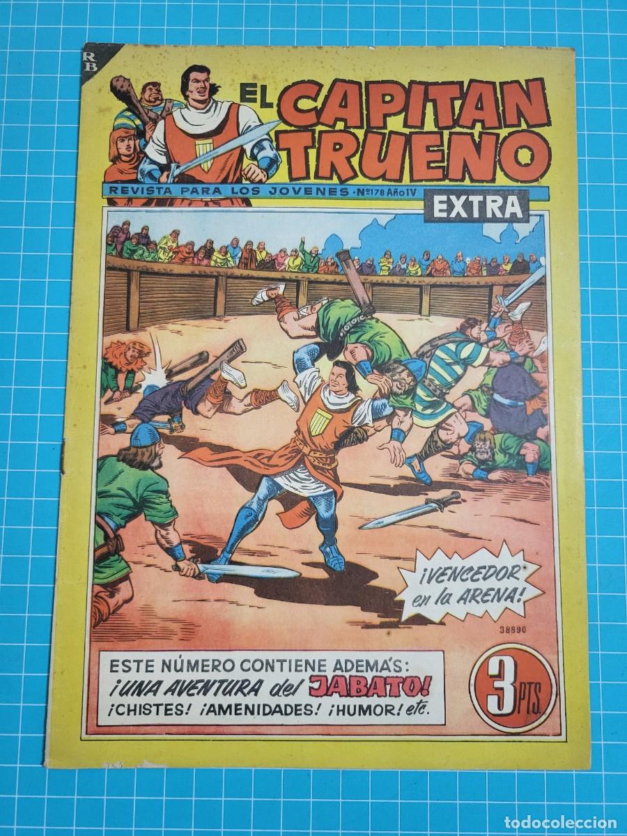 Tebeos: El capit&aacute;n trueno extra, N.&ordm; 178. Bruguera, 3 bolsa 1.