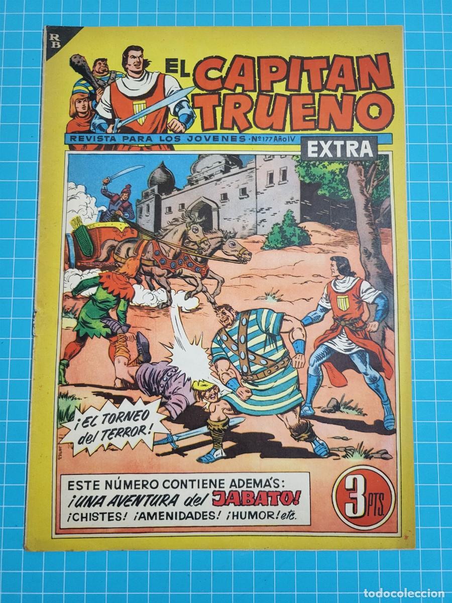 Livros de Banda Desenhada: El capit&aacute;n trueno extra, N.&ordm; 177. Bruguera, 3 bolsa 1.