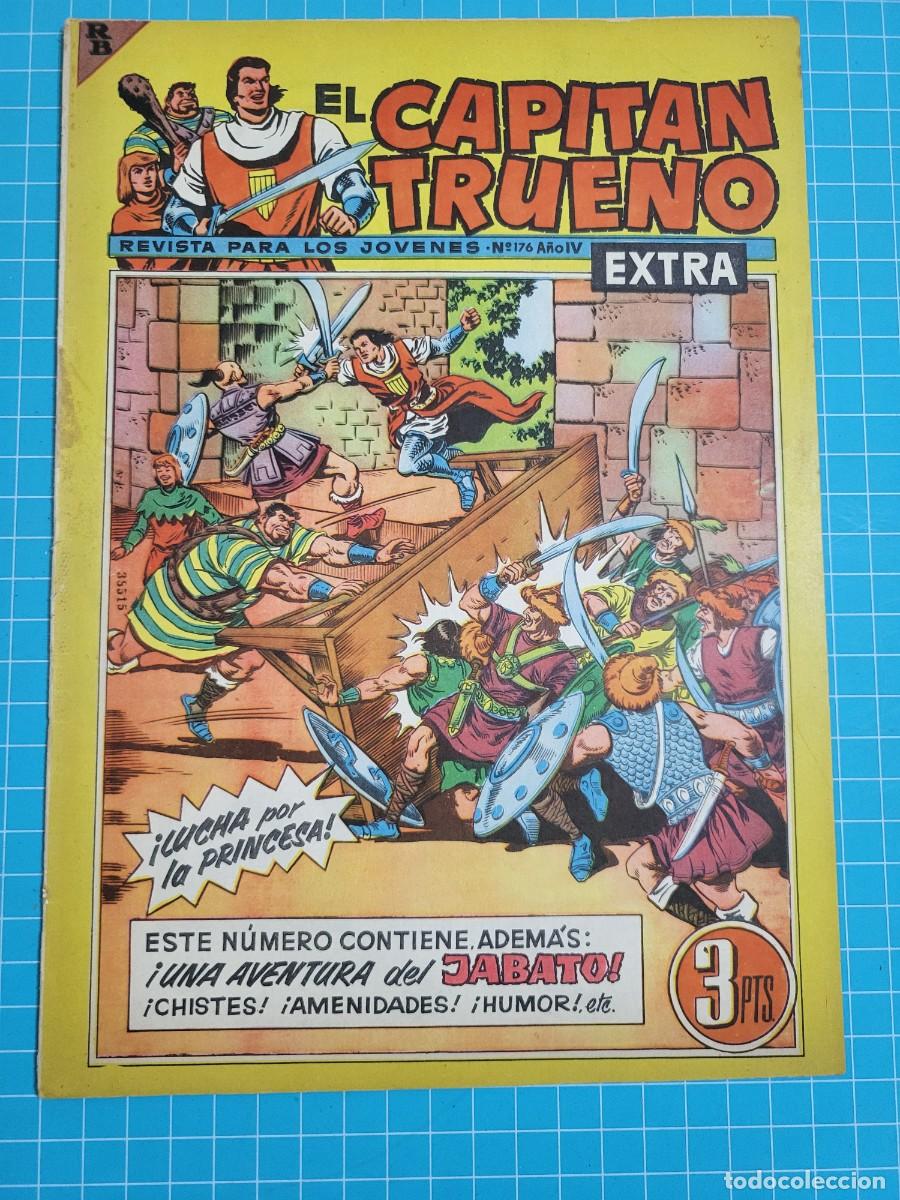 BDs: El capit&aacute;n trueno extra, N.&ordm; 176. Bruguera, 3 bolsa 1.