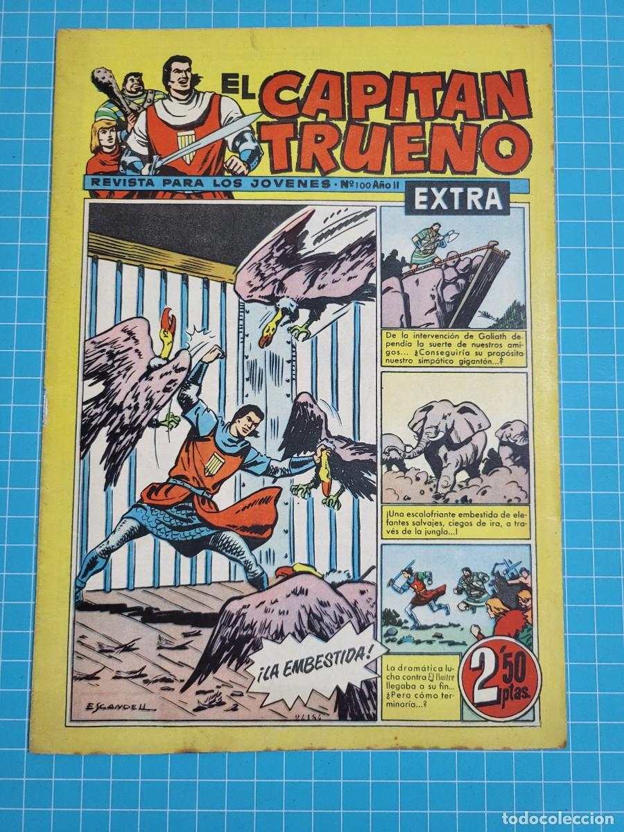 Livros de Banda Desenhada: El capit&aacute;n trueno extra, N.&ordm; 100. Bruguera, 3 bolsa 1.