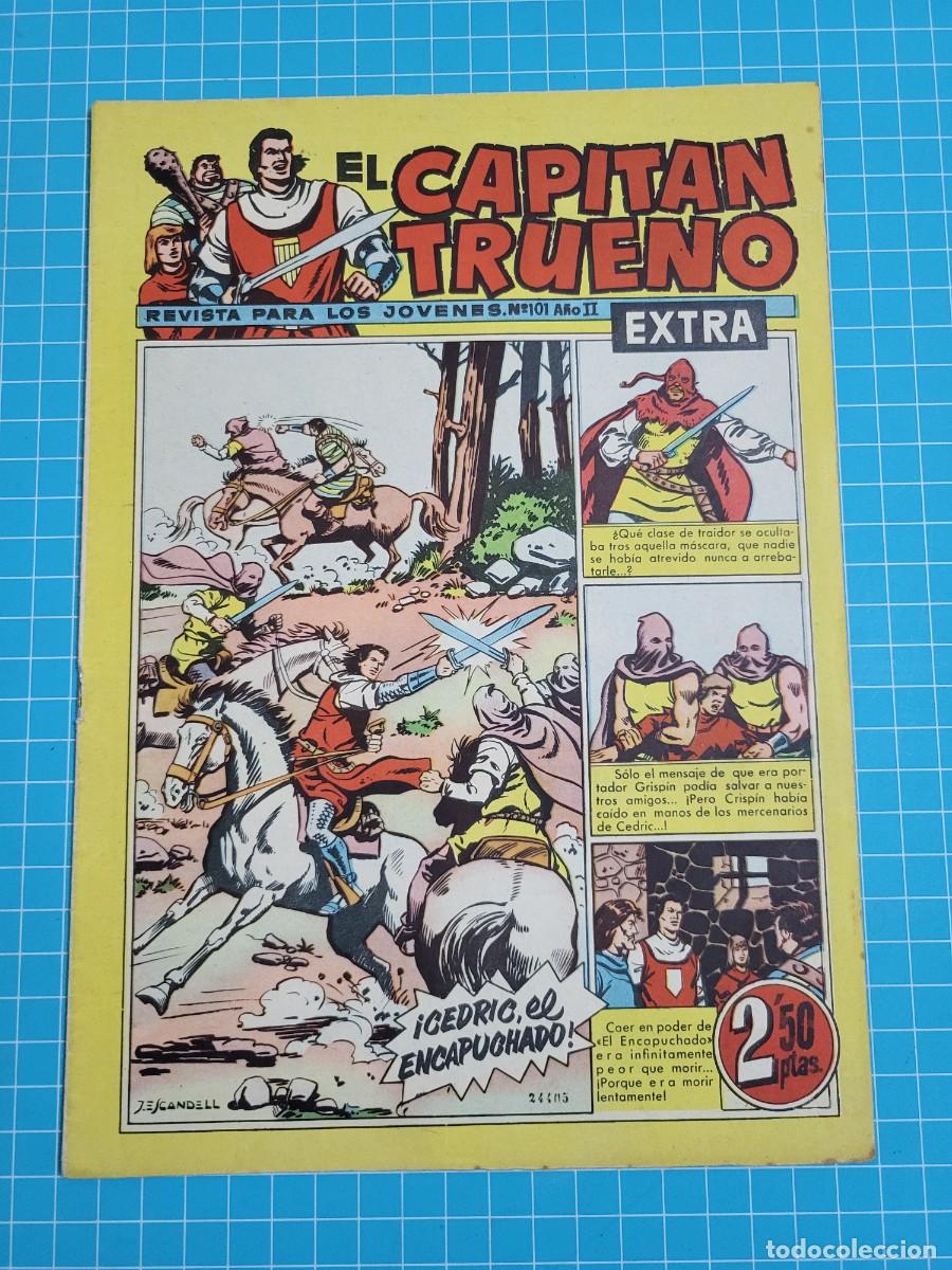 Livros de Banda Desenhada: El capit&aacute;n trueno extra, N.&ordm; 101. Bruguera, 3 bolsa 1.