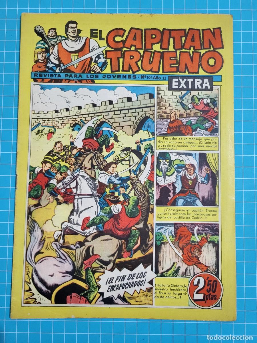 Tebeos: El capit&aacute;n trueno extra, N.&ordm; 103. Bruguera, 3 bolsa 1.
