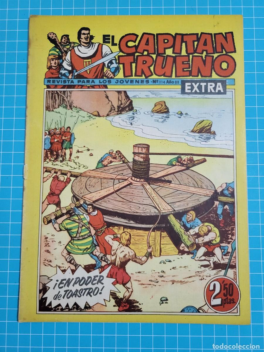 Tebeos: El capit&aacute;n trueno extra, N.&ordm; 114. Bruguera, 3 bolsa 1.