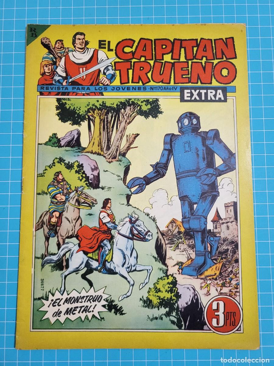 Tebeos: El capit&aacute;n trueno extra, N.&ordm; 170. Bruguera, 3 bolsa 1.