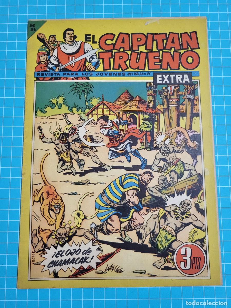 Tebeos: El capit&aacute;n trueno extra, N.&ordm; 168. Bruguera, 3 bolsa 1.