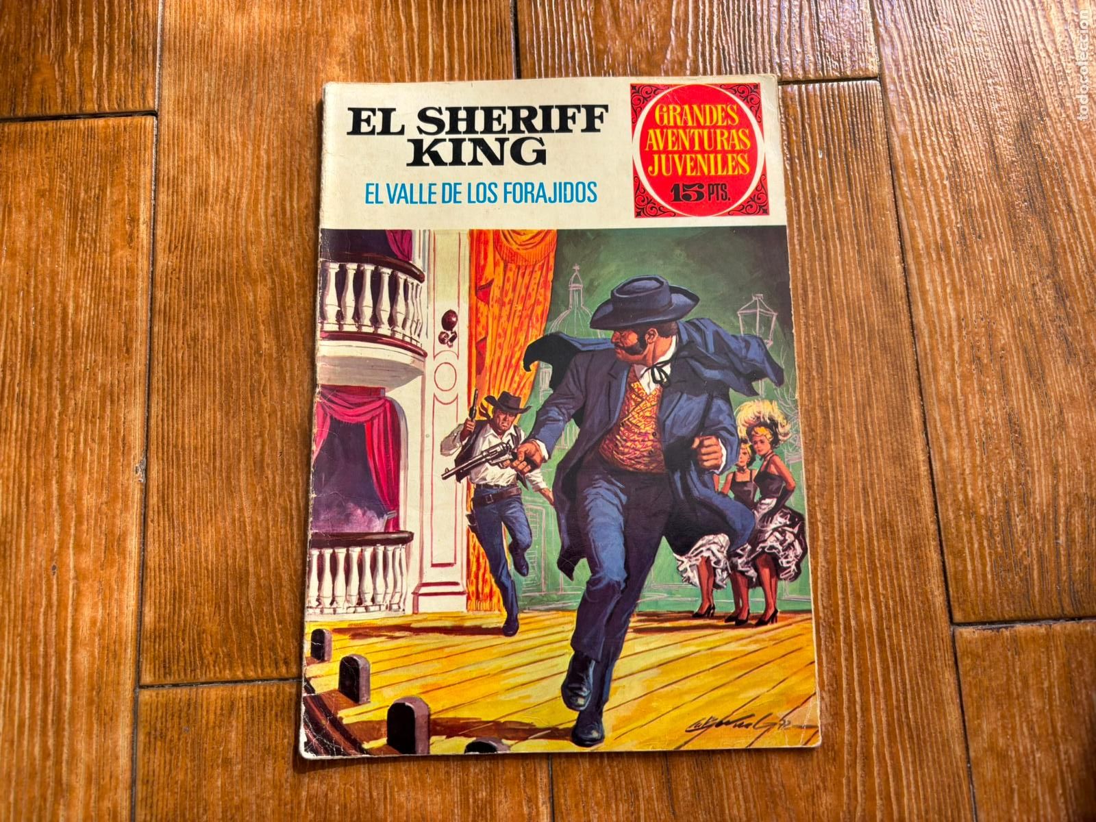 Tebeos: EL SHERIFF KING N&ordm; 39 EL VALLE DE LOS FORAJIDOS EDITORIAL BRUGUERA