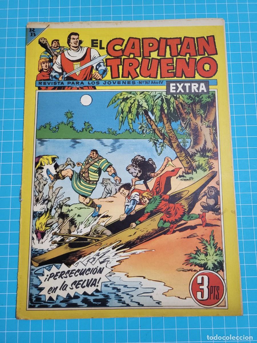 Tebeos: El capit&aacute;n trueno extra, N.&ordm; 167. Bruguera, 3 bolsa 1.