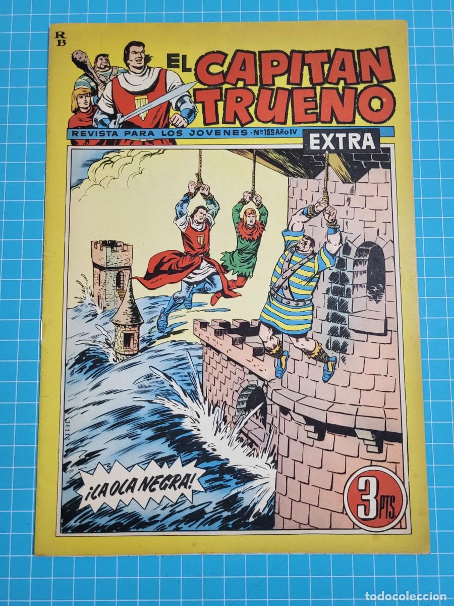 Tebeos: El capit&aacute;n trueno extra, N.&ordm; 165. Bruguera, 3 bolsa 1.