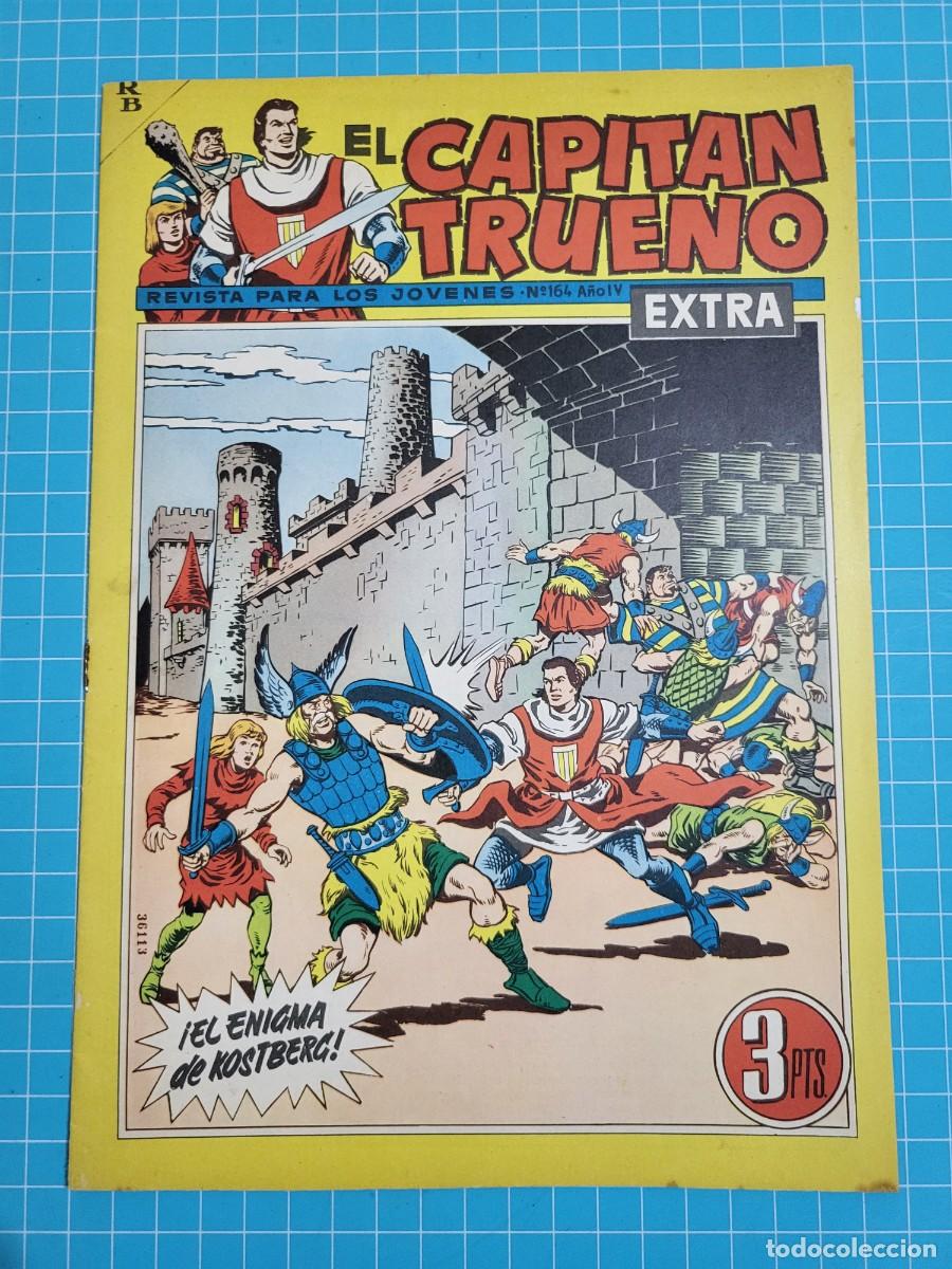 Tebeos: El capit&aacute;n trueno extra, N.&ordm; 164. Bruguera, 3 bolsa 1.