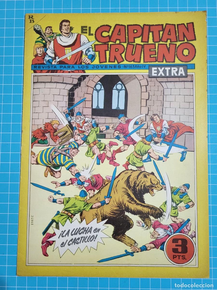 Tebeos: El capit&aacute;n trueno extra, N.&ordm; 163. Bruguera, 3 bolsa 1.