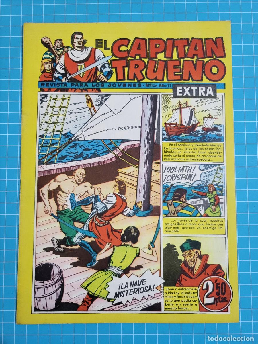 Tebeos: El capit&aacute;n trueno extra, N.&ordm; 106. Bruguera, 3 bolsa 1.