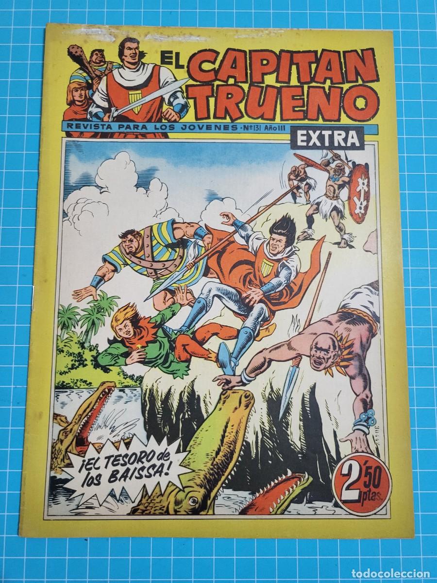 Tebeos: El capit&aacute;n trueno extra, N.&ordm; 131. Bruguera, 3 bolsa 1.