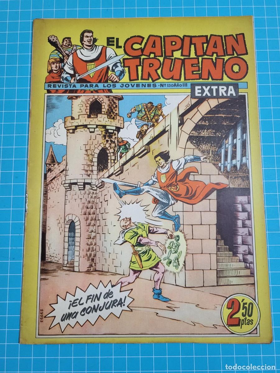 Tebeos: El capit&aacute;n trueno extra, N.&ordm; 130. Bruguera, 3 bolsa 1.