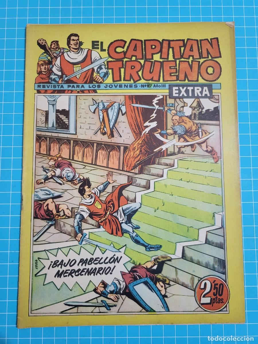 Tebeos: El capit&aacute;n trueno extra, N.&ordm; 127. Bruguera, 3 bolsa 1.