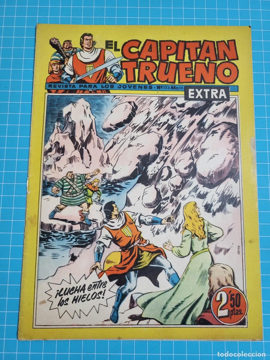 Tebeos: El capit&aacute;n trueno extra, N.&ordm; 123. Bruguera, 3 bolsa 1.