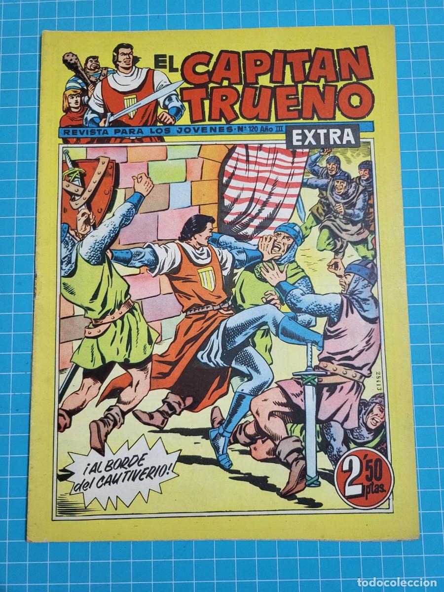 Tebeos: El capit&aacute;n trueno extra, N.&ordm; 120. Bruguera, 3 bolsa 1.