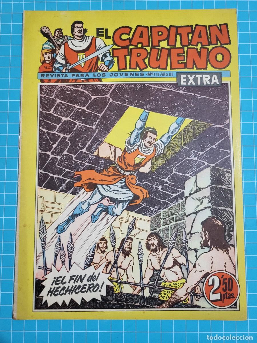 Tebeos: El capit&aacute;n trueno extra, N.&ordm; 118. Bruguera, 3 bolsa 1.