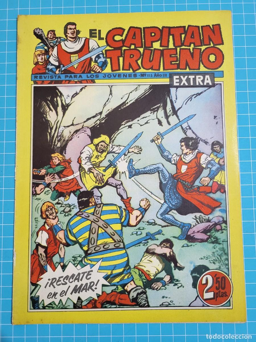 Tebeos: El capit&aacute;n trueno extra, N.&ordm; 115. Bruguera, 3 bolsa 1.
