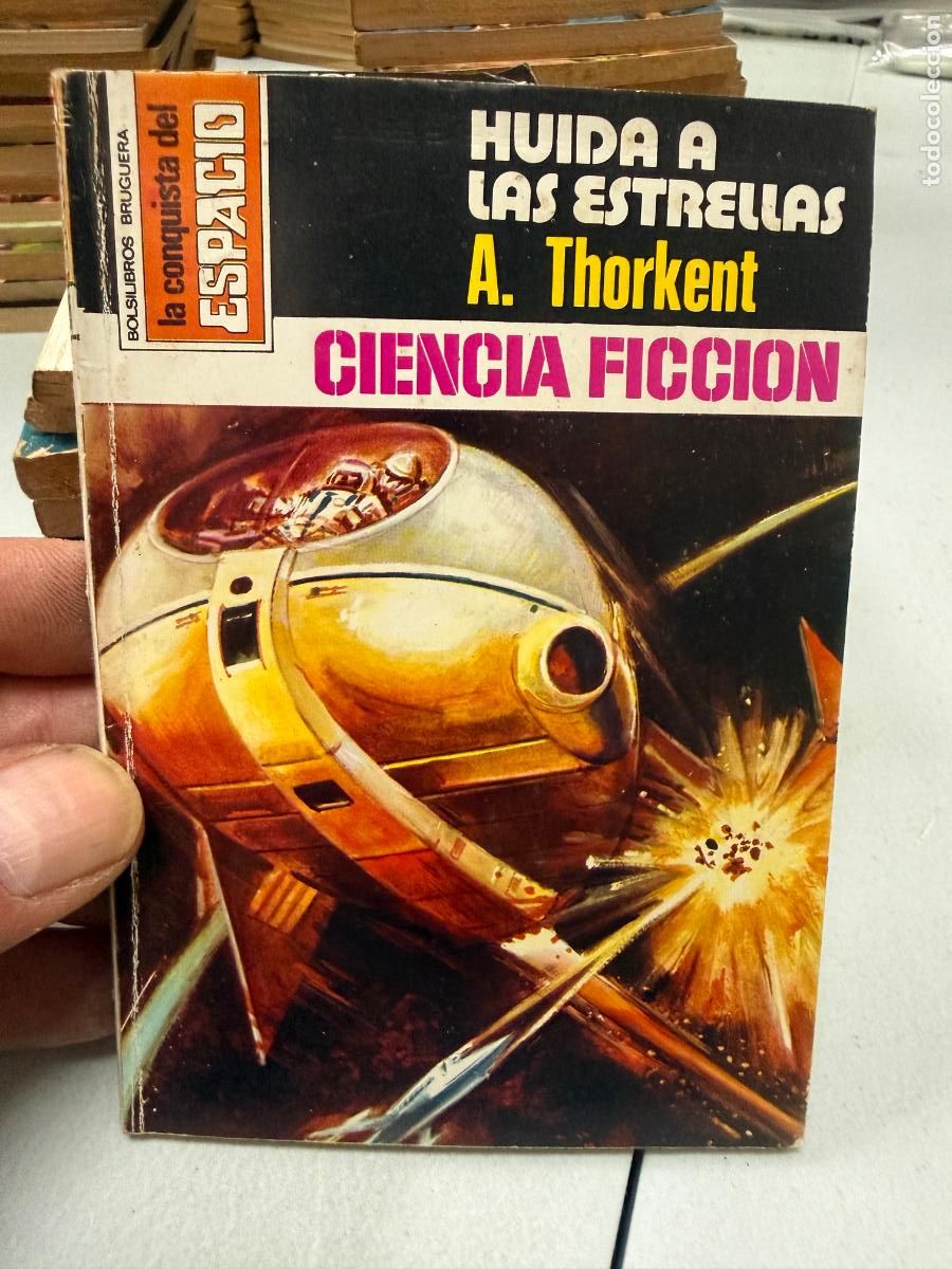 Tebeos: CIENCIA FICCION NOVELAS LA CONQUISTA DEL ESPACIO EDITORIAL BRUGUERA NUMERO 495