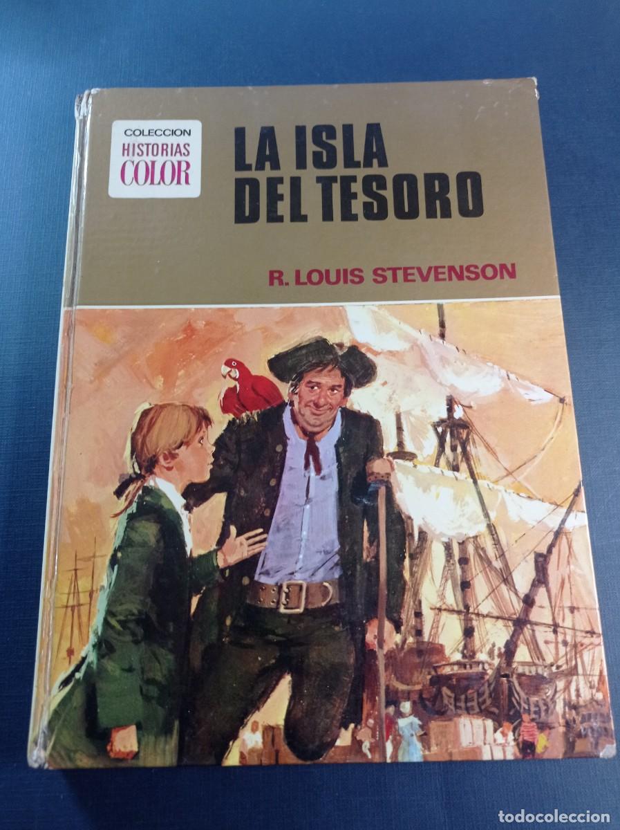 Tebeos: LA ISLA DEL TESORO. R. LOUIS STEVENSON. BOSCH PENALVA, CER&Oacute;N. HISTORIAS COLOR N&ordm; 2. BRUGUERA 1972 ++