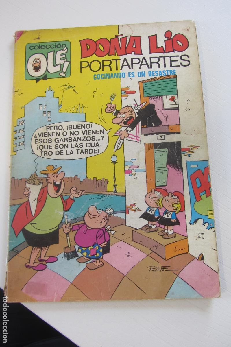 Tebeos: COLECI&Oacute;N OLE N&ordm; 27. DO&Ntilde;A LIO PORTAPAPELES. 5&ordf; ED. 1985. BRUGUERA arx86