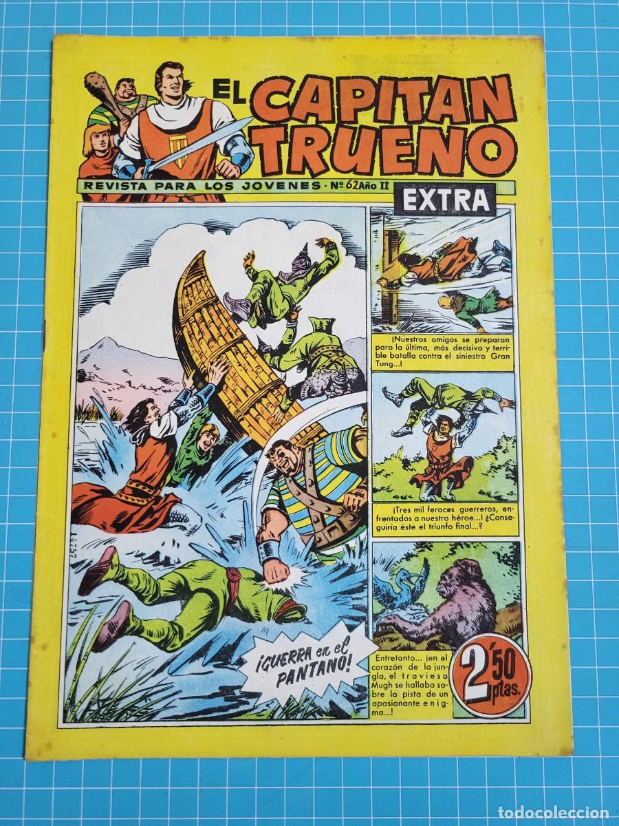 Tebeos: El capit&aacute;n trueno extra, N.&ordm; 62. Bruguera, 3 bolsa 2.