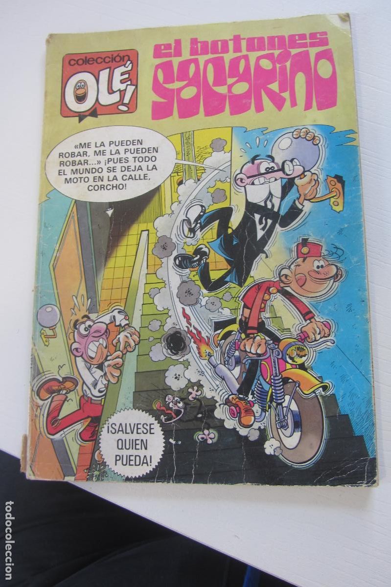 Tebeos: COLECCION OLE N&ordm; 260 EL BOTONES SACARINO &iexcl;SALVESE QUIEN PUEDA! - BRUGUERA 1&ordf; EDICION. BRUGUERA arx86