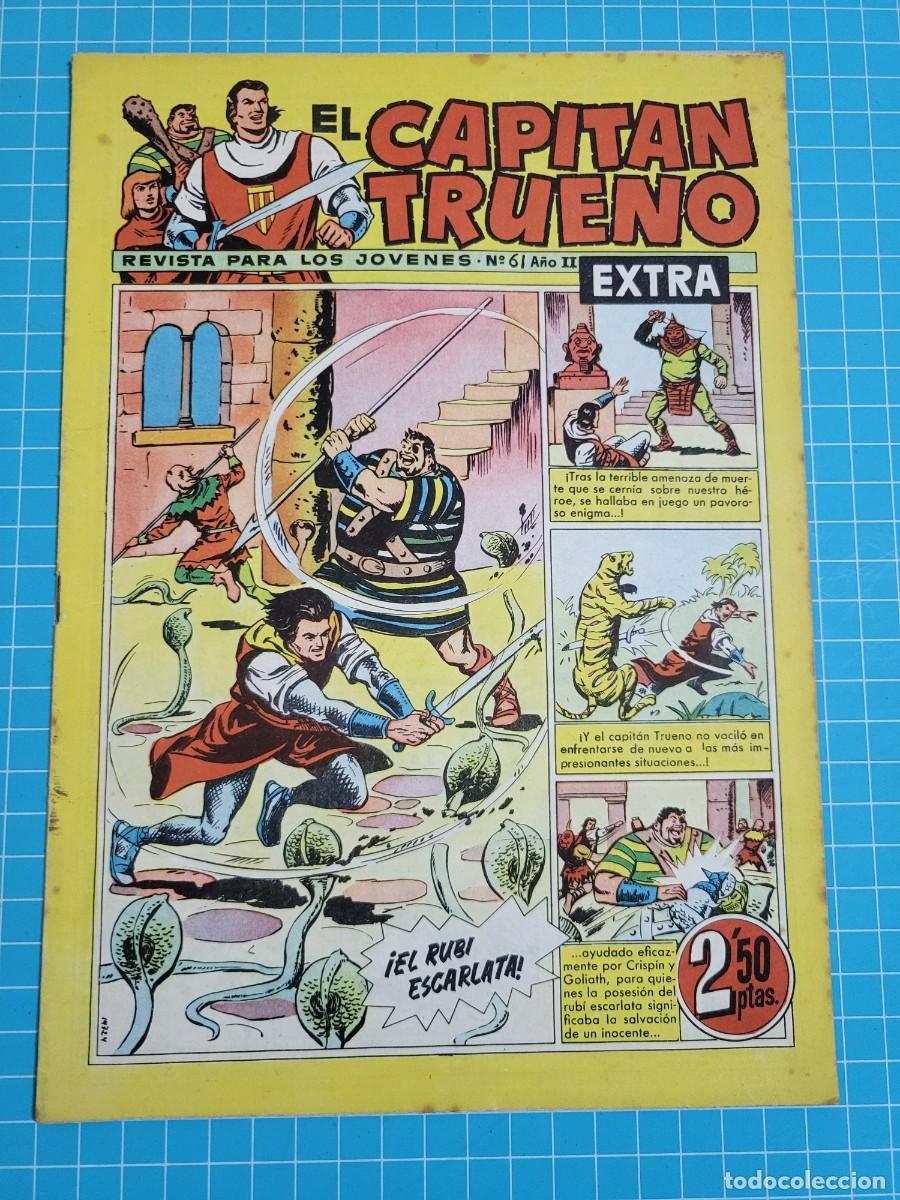 Tebeos: El capit&aacute;n trueno extra, N.&ordm; 61. Bruguera, 3 bolsa 2.