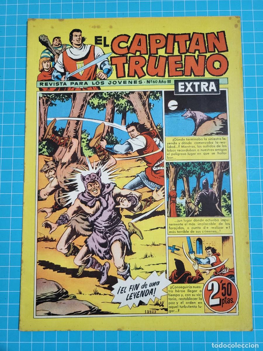 Tebeos: El capit&aacute;n trueno extra, N.&ordm; 60. Bruguera, 3 bolsa 2.