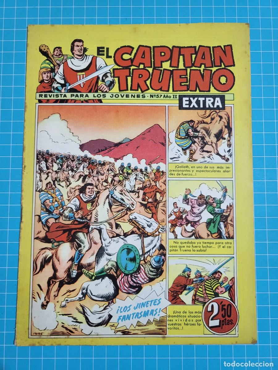 Tebeos: El capit&aacute;n trueno extra, N.&ordm; 57. Bruguera, 3 bolsa 2.
