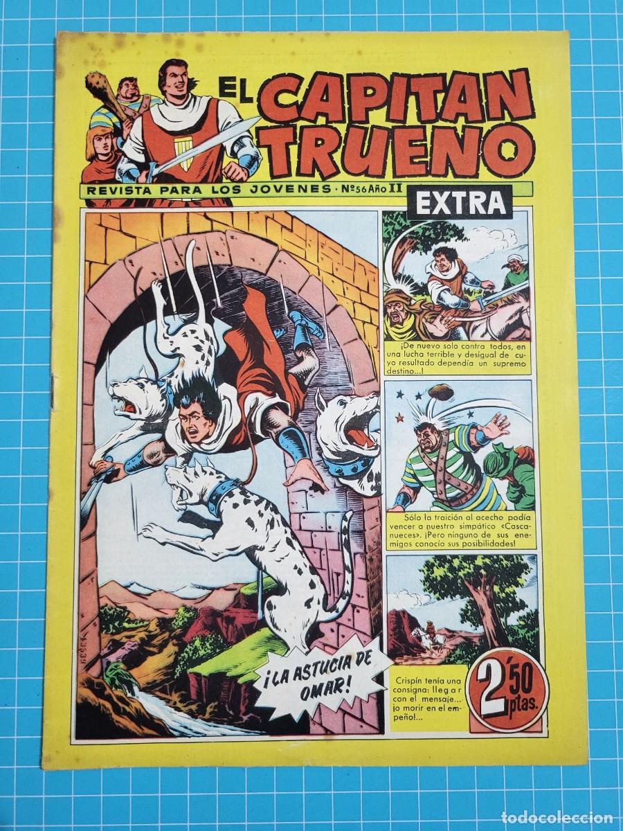 Tebeos: El capit&aacute;n trueno extra, N.&ordm; 56. Bruguera, 3 bolsa 2.