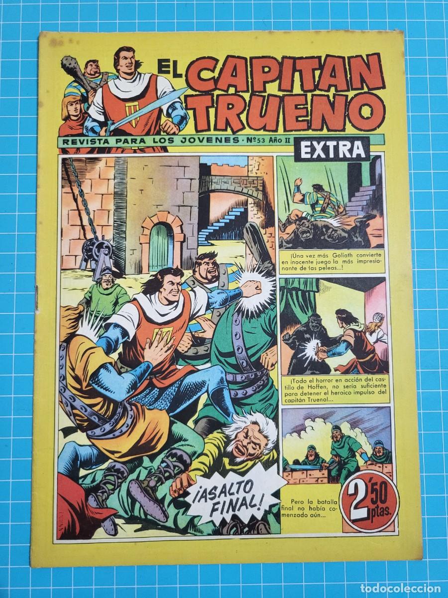 Tebeos: El capit&aacute;n trueno extra, N.&ordm; 53. Bruguera, 3 bolsa 2.