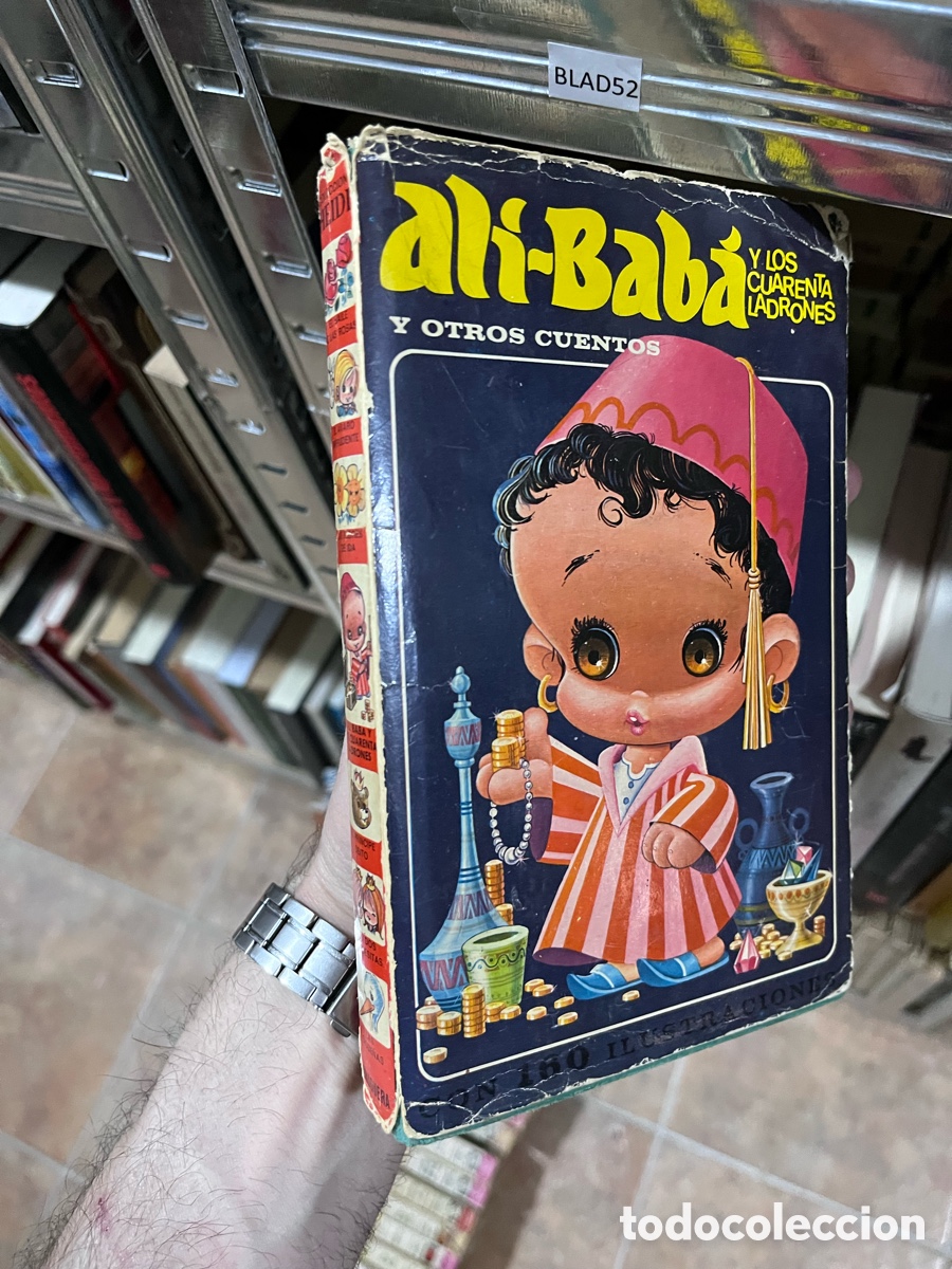 Tebeos: Blas52 Ali-baba y los v&iacute;stete ladrones, bruguera colecci&oacute;n Heidi