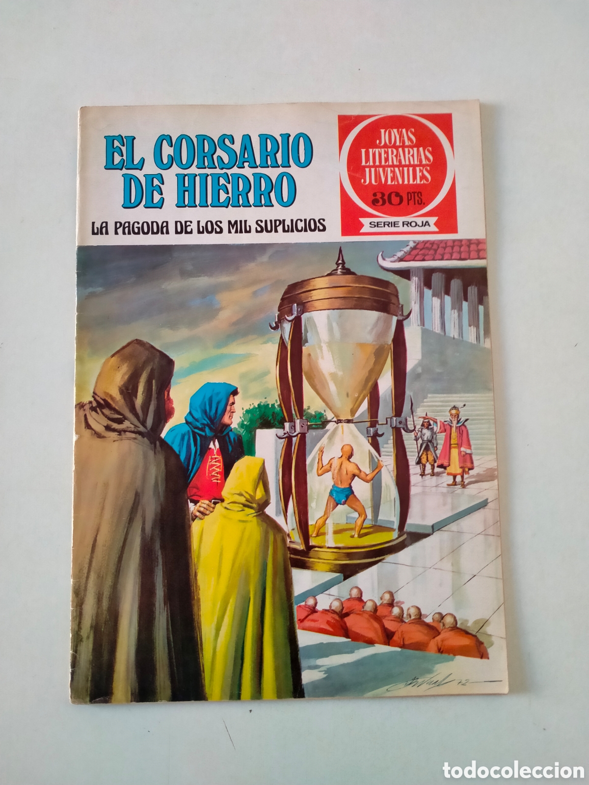 Tebeos: N&Uacute;MERO 9 EL CORSARIO DE HIERRO JOYAS LITERARIAS JUVENILES EDITORIAL BRUGUERA 1 EDICI&Oacute;N A&Ntilde;O 1977
