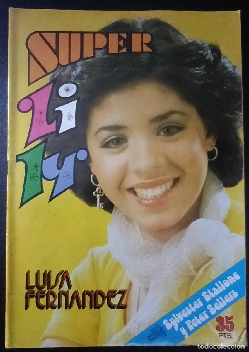 Tebeos: SUPER LILY-BRUGUERA- N&ordm; 37 -R. SEGURA-P&Oacute;STER S.STALLONE-PURITA-1979-BUENO-ESCASO-LEA-VEA-1503