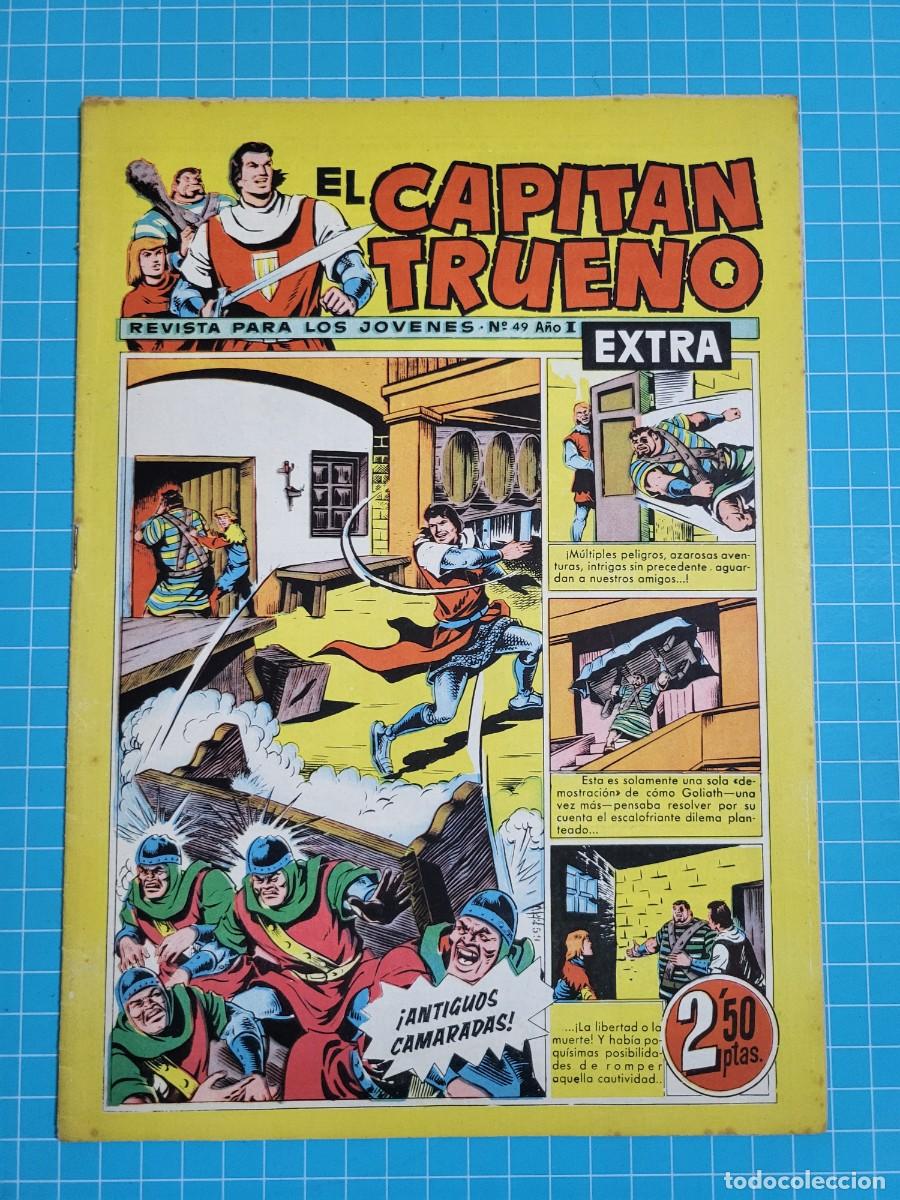 Tebeos: El capit&aacute;n trueno extra, N.&ordm; 49. Bruguera, 3 bolsa 2.
