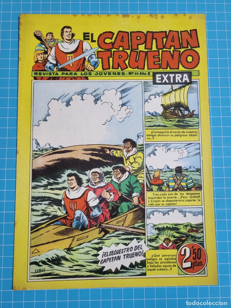 Tebeos: El capit&aacute;n trueno extra, N.&ordm; 46. Bruguera, 3 bolsa 2.