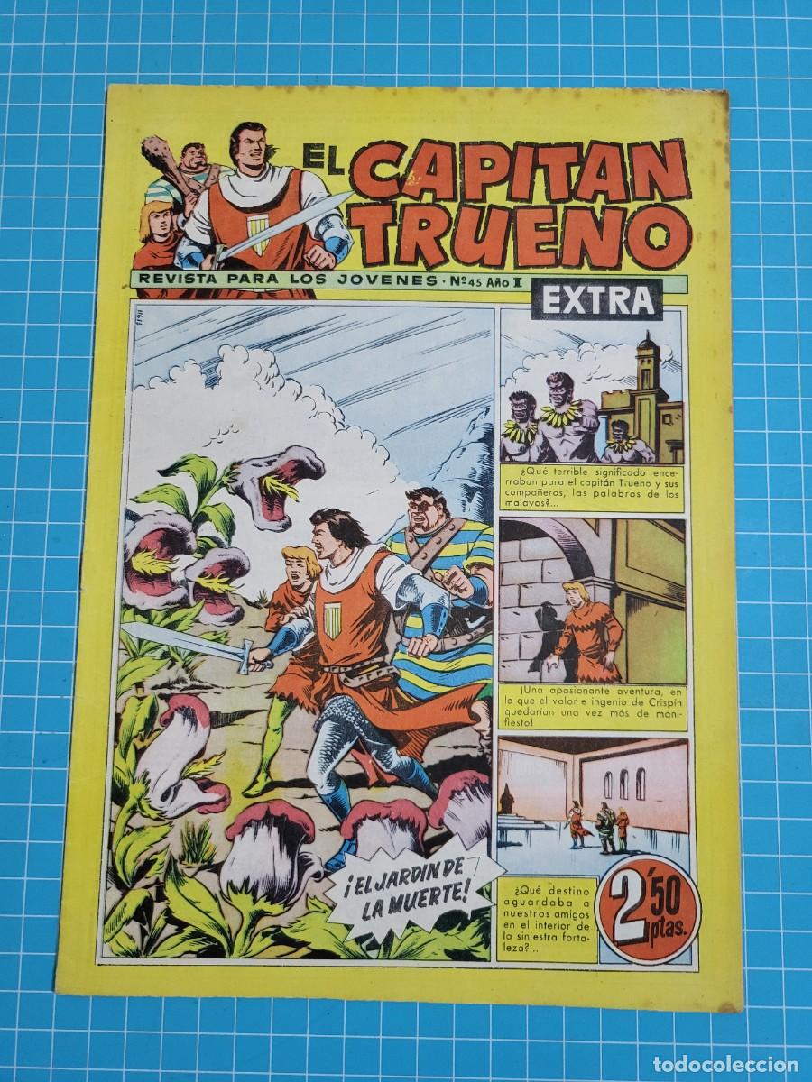 Tebeos: El capit&aacute;n trueno extra, N.&ordm; 45. Bruguera, 3 bolsa 2.