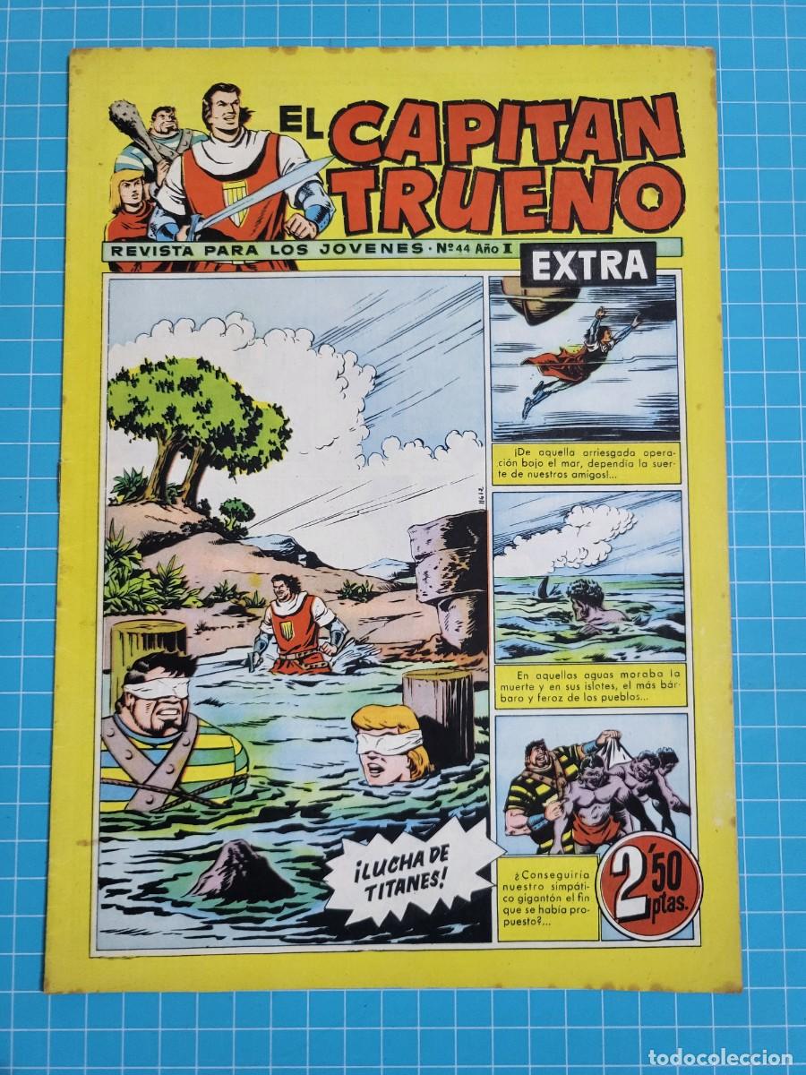 Tebeos: El capit&aacute;n trueno extra, N.&ordm; 44. Bruguera, 3 bolsa 2.