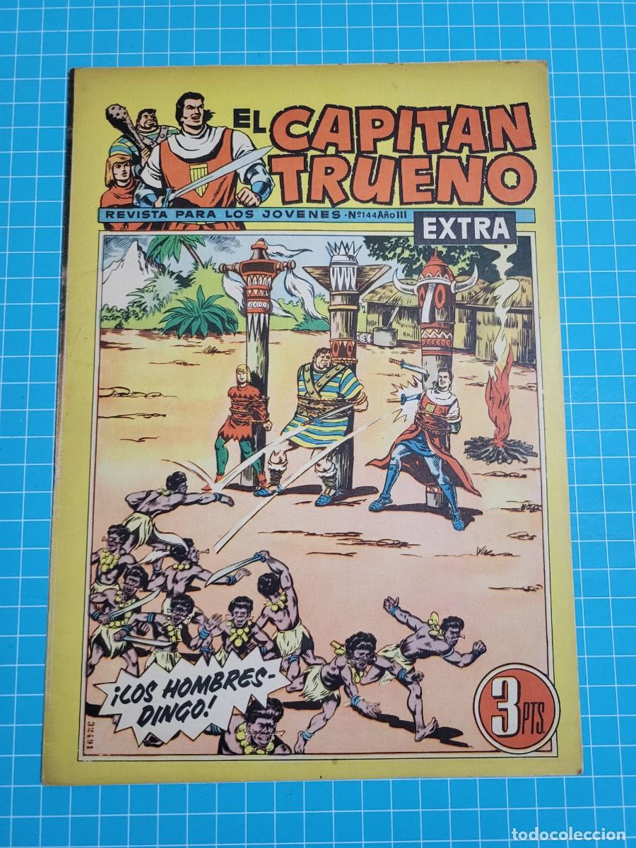 Tebeos: El capit&aacute;n trueno extra, N.&ordm; 144. Bruguera, 3 bolsa 2.