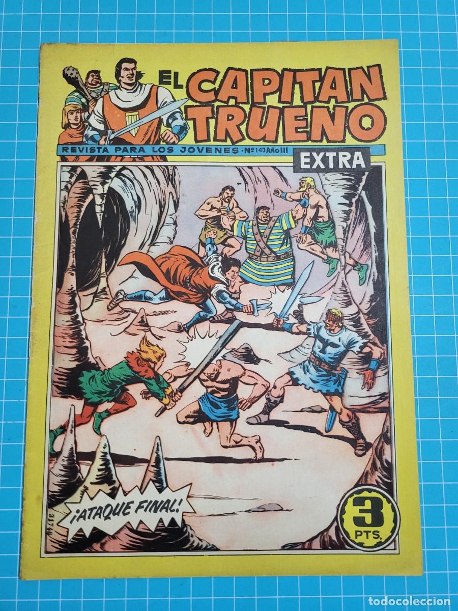 Tebeos: El capit&aacute;n trueno extra, N.&ordm; 143. Bruguera, 3 bolsa 2.
