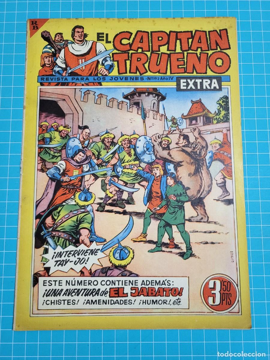 Tebeos: El capit&aacute;n trueno extra, N.&ordm; 192. Bruguera, 3 bolsa 2.