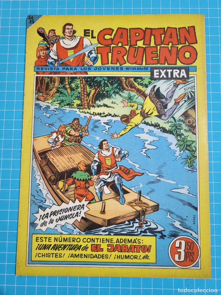 Tebeos: El capit&aacute;n trueno extra, N.&ordm; 188. Bruguera, 3 bolsa 2.