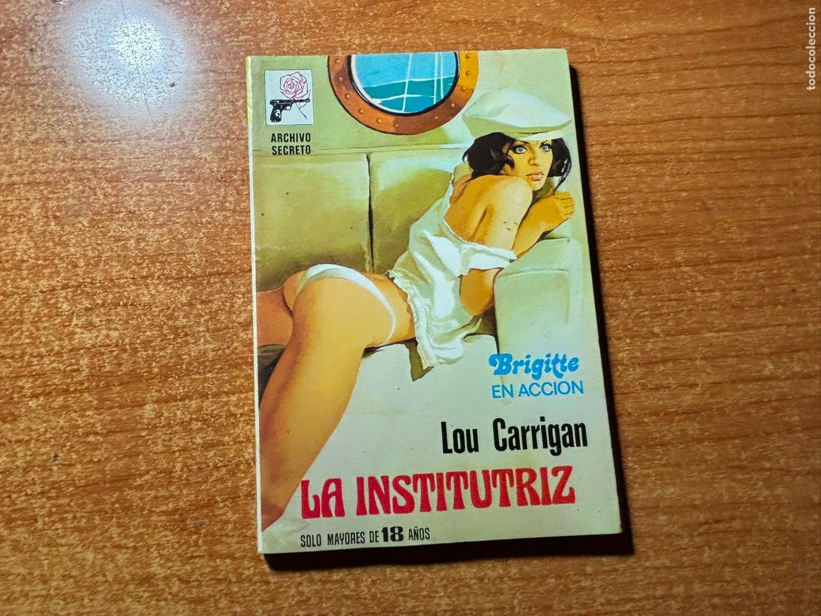 Tebeos: ARCHIVO SECRETO N&ordm; 253 BRIGITTE EN ACCION EDITORIAL BRUGUERA