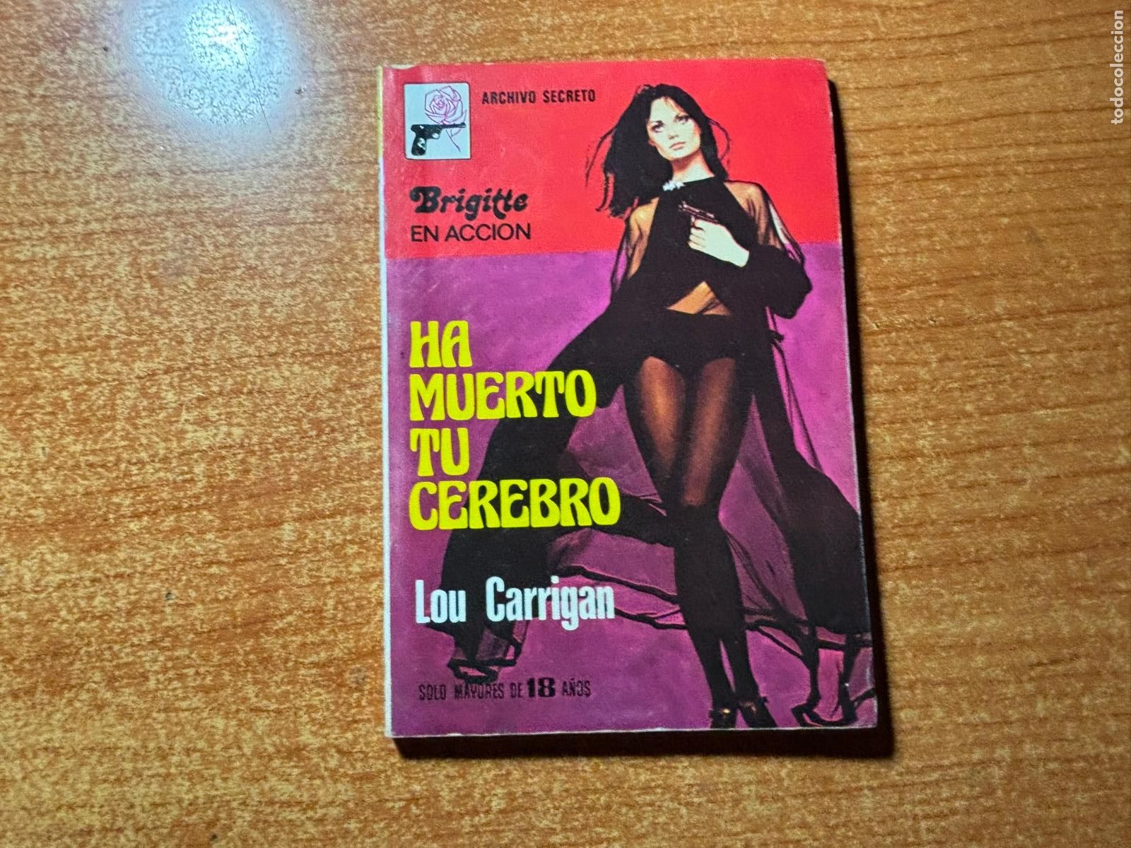 Tebeos: ARCHIVO SECRETO N&ordm; 256 BRIGITTE EN ACCION EDITORIAL BRUGUERA