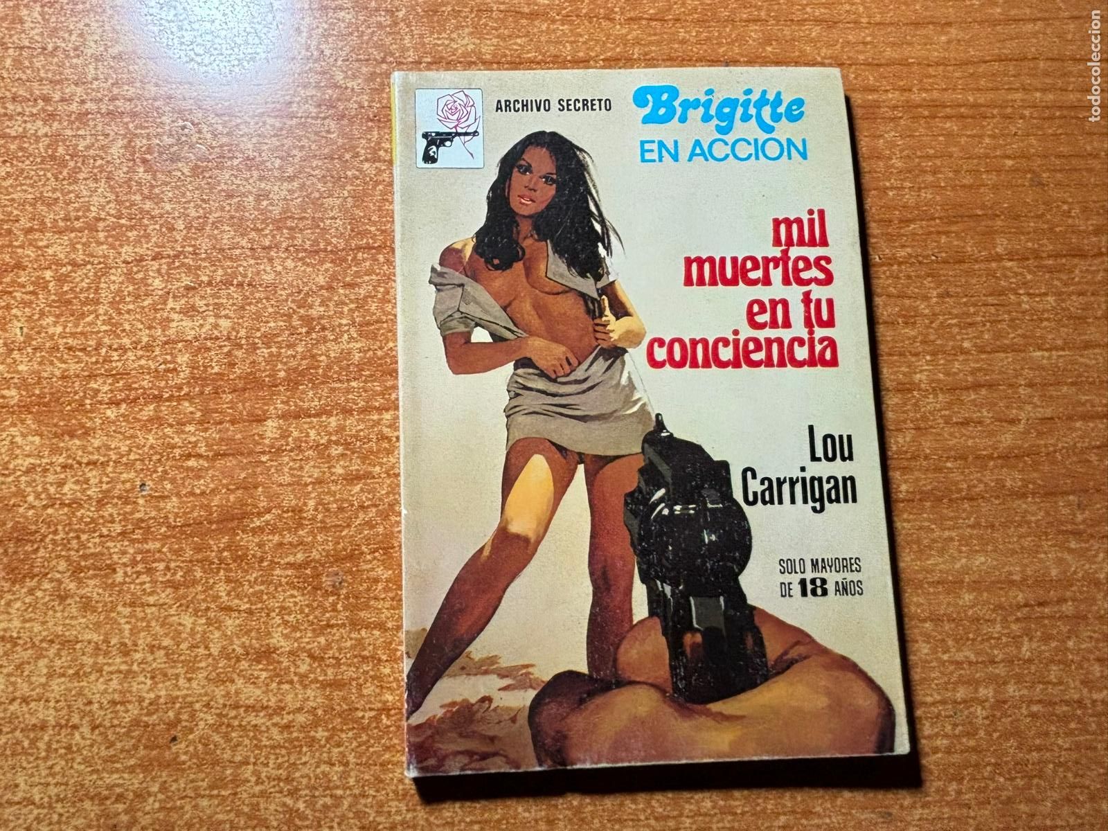 Tebeos: ARCHIVO SECRETO N&ordm; 250 BRIGITTE EN ACCION EDITORIAL BRUGUERA