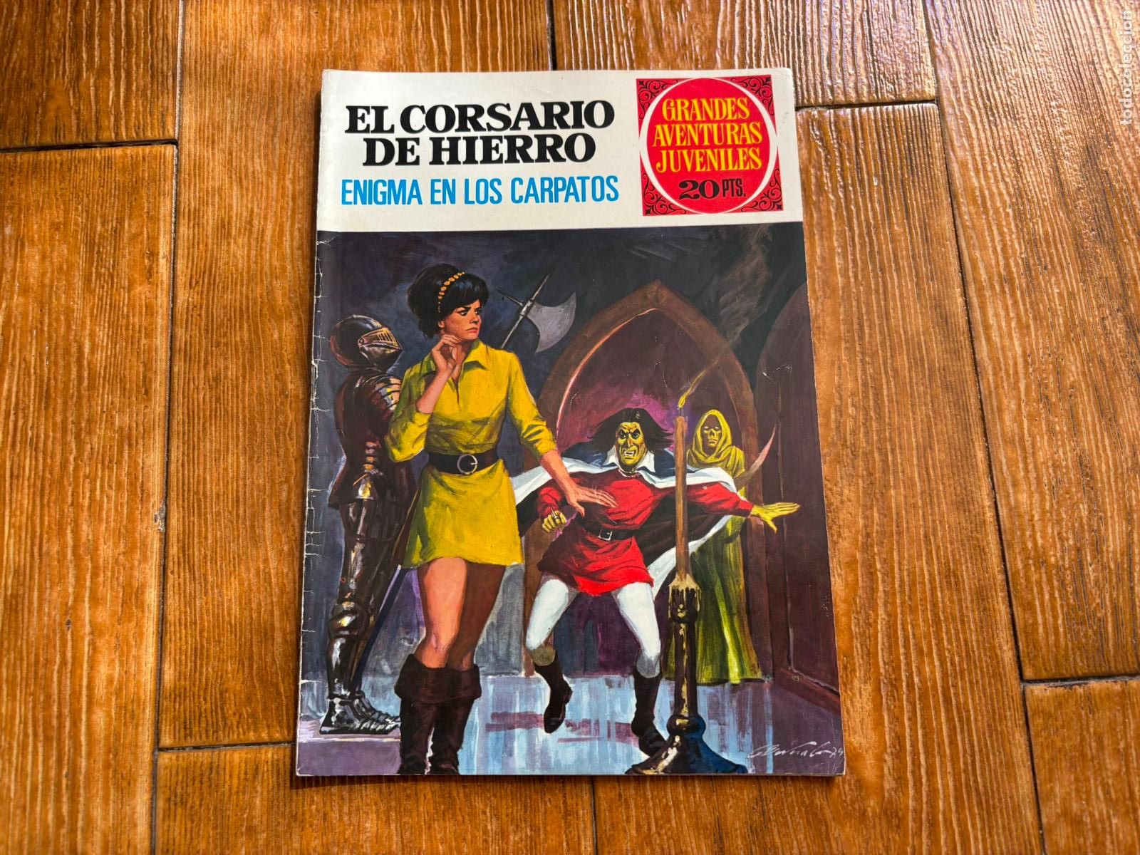 Tebeos: GRANDES AVENTURAS JUVENILES N&ordm; 69 EL CORSARIO DE HIERRO EDITORIAL BRUGUERA