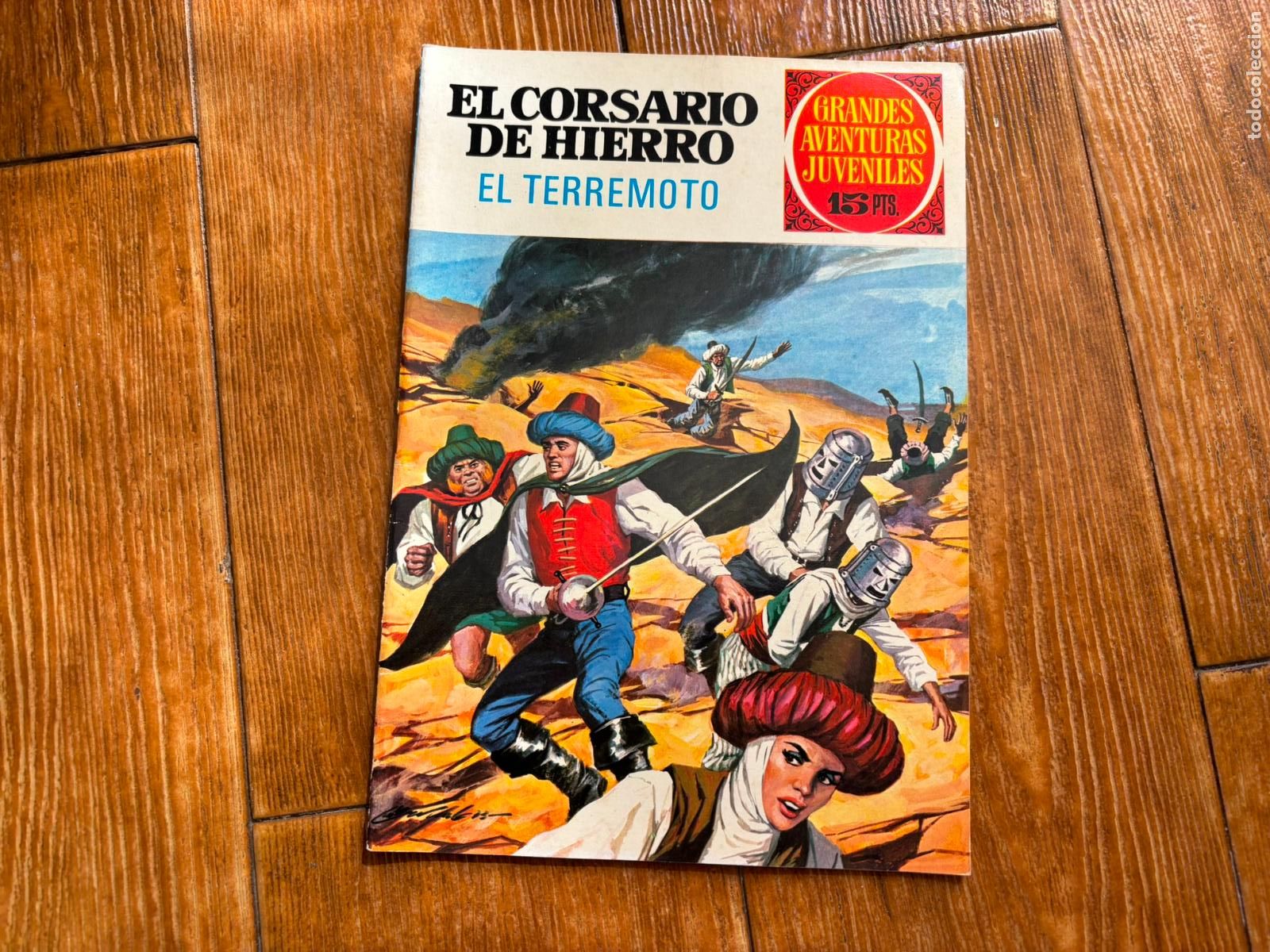 Tebeos: GRANDES AVENTURAS JUVENILES N&ordm; 57 EL CORSARIO DE HIERRO EDITORIAL BRUGUERA