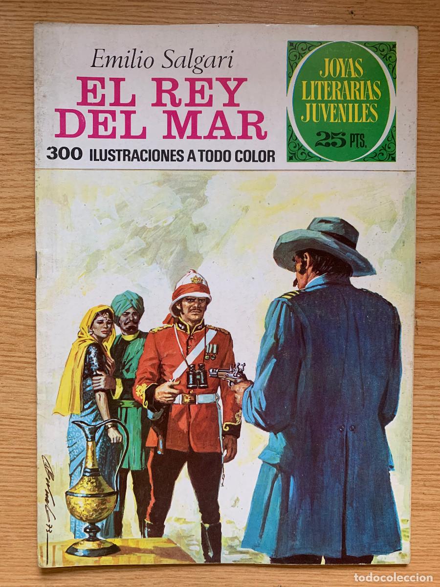 Tebeos: Joyas Literarias Juveniles n&ordm; 76: El Rey del Mar de Emilio Salgari - D4 Excelente Estado